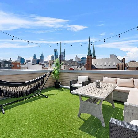 Villa Brand New Dbl Unit Roofdeck Outdoor Patio Filadelfia Esterno foto